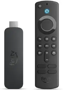 Медіаплеєр Amazon, мультимедійний програвач 4K Fire TV Stick 2024, чорний