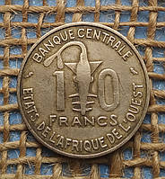 10 франкiв 1959 року. Захiдна Африка (ВСЕАО)