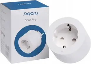 Розетка Aqara Smart Plug EU розумна, дистанційно керована, біла (SP-EUC01)
