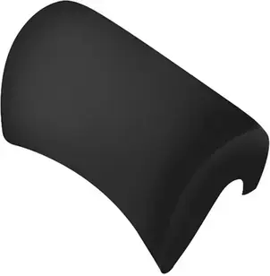 Аксесуар для ванни Besco Подголовник Milo чорний (ZWMLB)