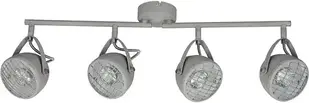 Світильник на рейці Candellux Pent, 4x50W, GU10, бетонний, сірий (9468071)