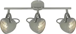 Світильник на рейці Candellux Pent, 3xGU10, бетонний, сірий (93 68064)