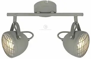 Світильник на рейці Candellux Pent, 2x50W GU10, бетонний сірий (9268057)