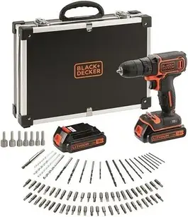 Шуруповерт Black&Decker BDCDC18BAFC-QW)