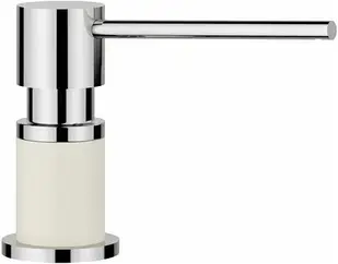 Дозатор для мила Blanco Dozownik Lato Silgranit Look Delikatny White/Chrom 526955 117439