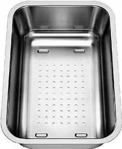 Кошик для раковин Blanco Оцежувач, нержавіюча сталь 272x182, для Sona 6 S (231178)