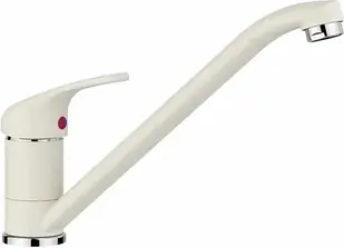 Кухонний змішувач Blanco Daras Silgranit-Look Delikatny White 526935