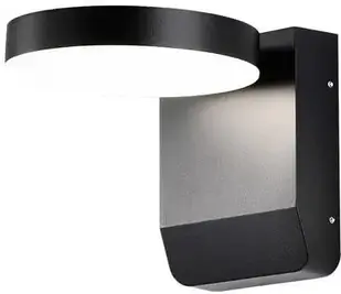 Садовий настінний світильник Azzardo зовнішній світильник на терасу Iver LED 20W 4000K IP54 темно-сірий (Az5704)