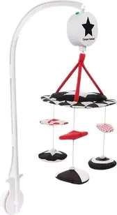 Аксесуар для коляски Canpol Babies контрастна плюшева карусель з музикою (68/084)