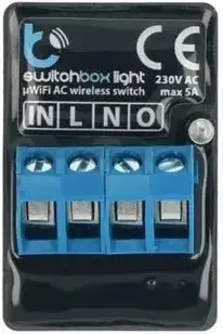 Драйвер Blebox Switchbox Light, реле 230V, WiFi (BOX19555)