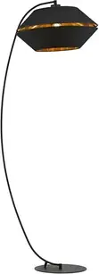 Торшер з абажуром Emibig Piano, чорний/золотий (1183LP)