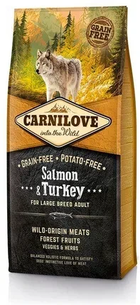 Корм собачий Carnilove Salmon&Turkey For Large Breed Adult 12Kg, фото 1