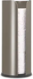 Тримач туалетного паперу Brabantia контейнер для туалетного паперу ReNew платиновий