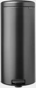 Урна Brabantia педальна Newicon 30L, впевнений сірий (233524)