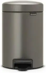 Урна Brabantia для сміття педальна Newicon 3L, платиновий (113246)