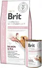 Корм собачий Brit Veterinary Diets Dog Grain Free Hypoallergenic Salmon&Pea 12Kg, фото 2