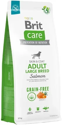 Корм собачий Brit Care Grain Free Adult Salmon Large Breed 12Kg, фото 1