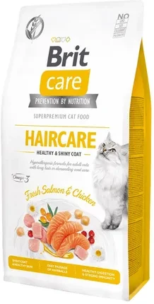 Сухий корм Brit Care Cat Grain Free Haircare 7Kg, фото 1