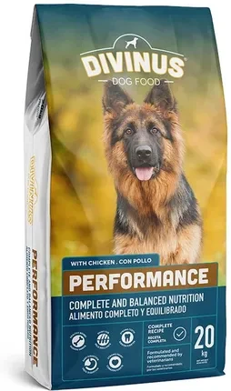 Корм для собак Divinus Performance для німецької вівчарки 20 кг, фото 1