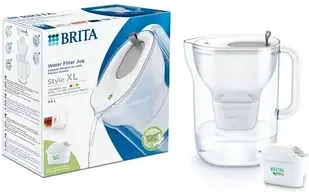 Глечик для фільтру BRITA Style XL, сірий (MAXTRA PRO Pure Performance)
