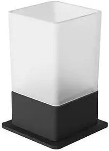 Контейнер для ванної кімнати Excellent Riko, скляний стоячий стакан (Doex.1614Bl)