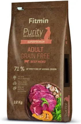 Корм собачий Fitmin Purity Gf Adult Beef 12Kg, фото 1