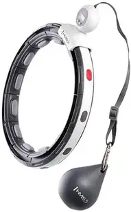 Хулахуп Hms Hhm15 Хула-хоп чорний з магнітом та обтяженням + лічильник