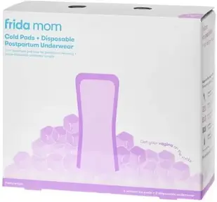 Аксесуар для мами Frida Mom охолоджуючі прокладки, 8 шт. + післяпологові трусики, 2 шт.