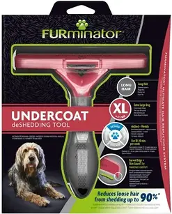 Щітка для собак FURminator для довгошерстих собак гігантських порід XL