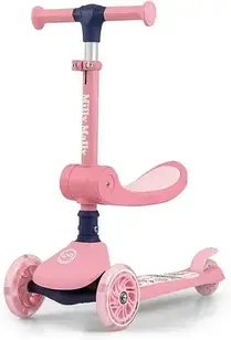 Самокат для дітей Milly Mally Scooter Fuzzy Pink