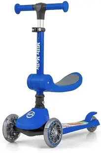 Самокат для дітей Milly Mally Scooter Fuzzy Blue