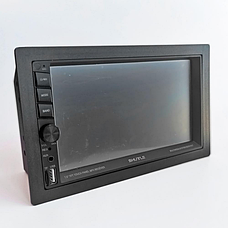 Автомагнітола 2DIN SHUTTLE SDUD-7037 екран 7дюймів сенсорний Bluetooth USB SD FM MirrorLink Чорний, фото 2