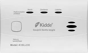 Вимірювальний інструмент Kidde, датчик чадного газу (K10Llco)