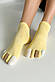 Низькі шкарпетки з пальцями жіночі Найсі Apmi 36-40 жовтий, фото 4