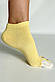 Низькі шкарпетки з пальцями жіночі Найсі Apmi 36-40 жовтий, фото 3