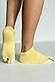 Низькі шкарпетки з пальцями жіночі Найсі Apmi 36-40 жовтий, фото 2