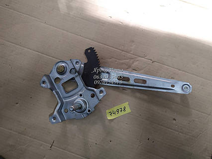 Склопідіймач задній лівий механ Hyundai Getz 2002-2010 000074978