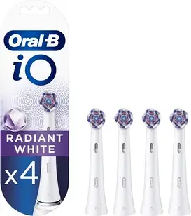 Насадки для електричної зубної щітки Oral-B iO Radiant White, 4 шт.