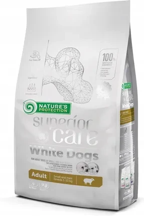 Корм собачий Natures Protection Sc White Dogs Adult 4Kg, фото 1