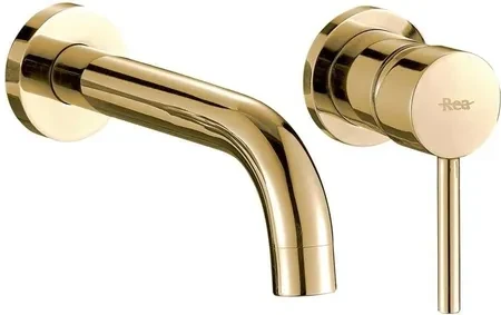 Умивальник Rea Lungo Золотий (REAB8559), фото 1