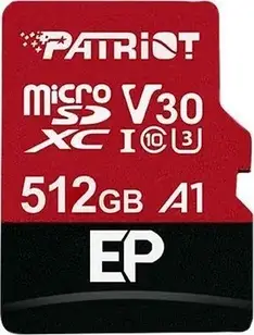 Карта пам'яті Patriot EP Pro 512GB Class 10 (PEF512GEP31MCX)