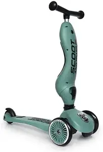 Самокат для дітей Scoot & Ride Highwaykick 1 їздовий та самокат 2в1 Olive