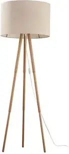 Торшер на штативі TK LIGHTING TOKYO ПІДЛОГОВА 1-ПУНКТОВА БУК/лляна 5284 TK5284