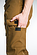 Чоловічі штани койот, сучасні тактичні штани карго мілітарі стилю з кишенями, міцні та практичні - фото 5 - id-p2766989547