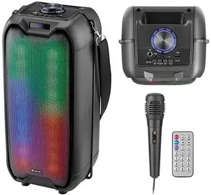 Колонки Tracer Tower LED, бездротовий динамік з Bluetooth і TWS