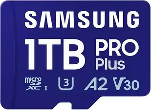 Карта пам'яті Samsung Pro PLUS microSDXC 1TB UHS-I U3 (MBMD1T0SAEU)