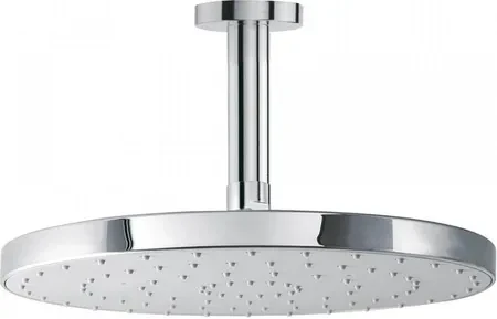 Дощова лійка Tres MAX, кругла 250 мм з стельовою рукою 100 мм (1.34.221), фото 1