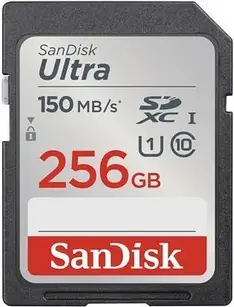 Карта пам'яті KARTA SANDISK ULTRA SDXC 256GB 150MB/s UHS-I Class 10