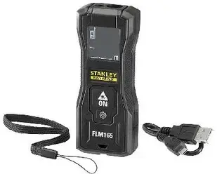 Далекомір Stanley, лазерний дальномір FLM165 (3253560771652)