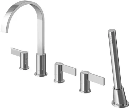 Змішувач для ванни Kohlman Dexame QB242D, фото 1